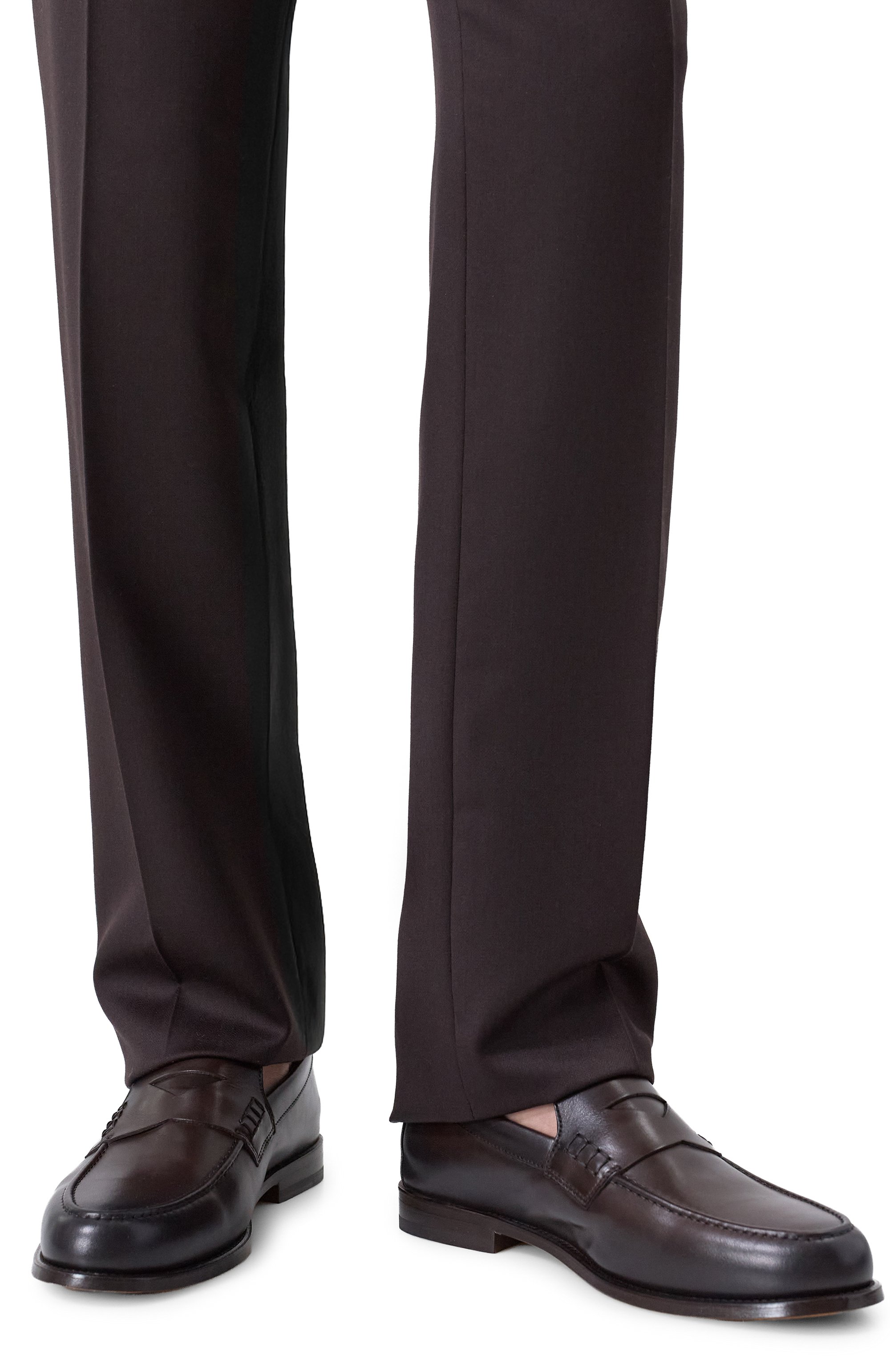 Кожаные пенни-лоферы DOUCAL'S, арт. DU3397MARIUY259T, фото 3