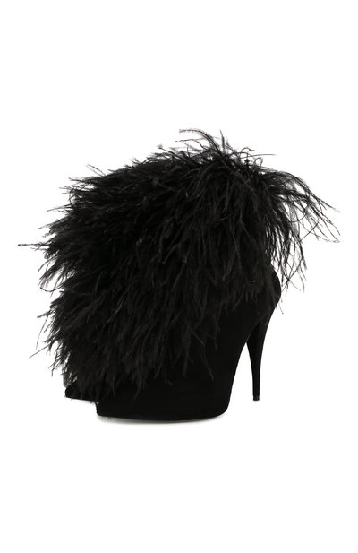 Замшевые ботильоны lily SAINT LAURENT, арт. 592209/L1B10, фото 1