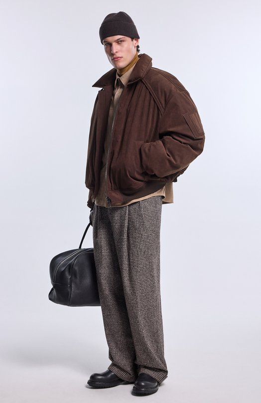 Шерстяная водолазка Dolce & Gabbana GXW05T/JCVZS Коричневый  GXW05T/JCVZS Фото 6