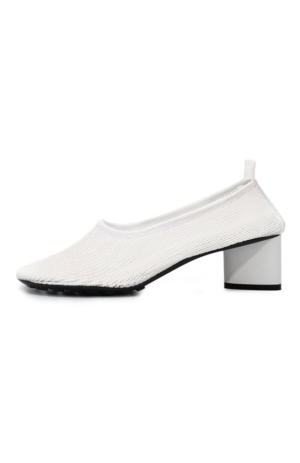 Текстильные туфли flex BOTTEGA VENETA белого цвета по цене 75200 руб., арт. 689995/V1NX1, фото 4 Текстильные туфли flex BOTTEGA VENETA, арт. 689995/V1NX1, фото 4