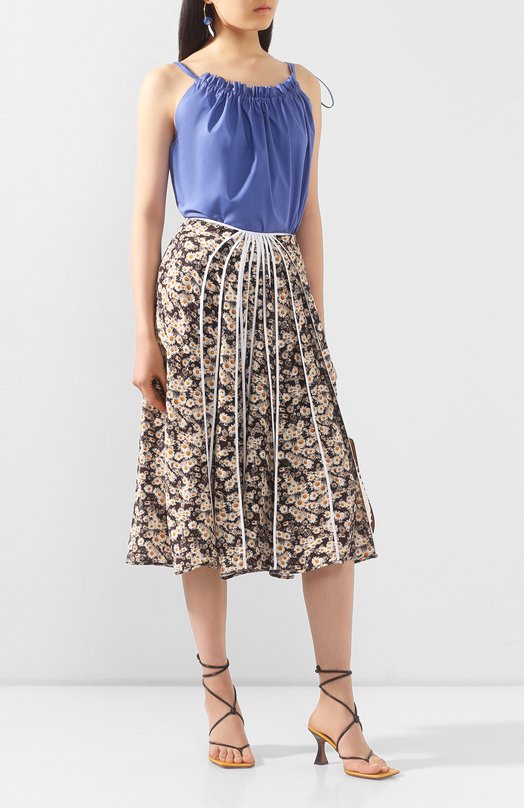 Хлопковый топ Jejia Голубой, фото 2