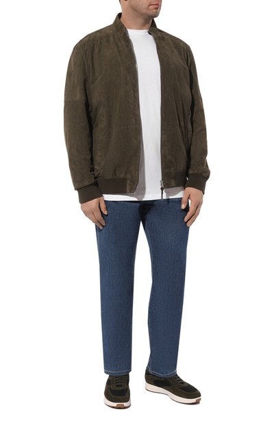 Замшевый бомбер WINDSOR, арт. B0RELL03-L/1300160/56-66, фото 2