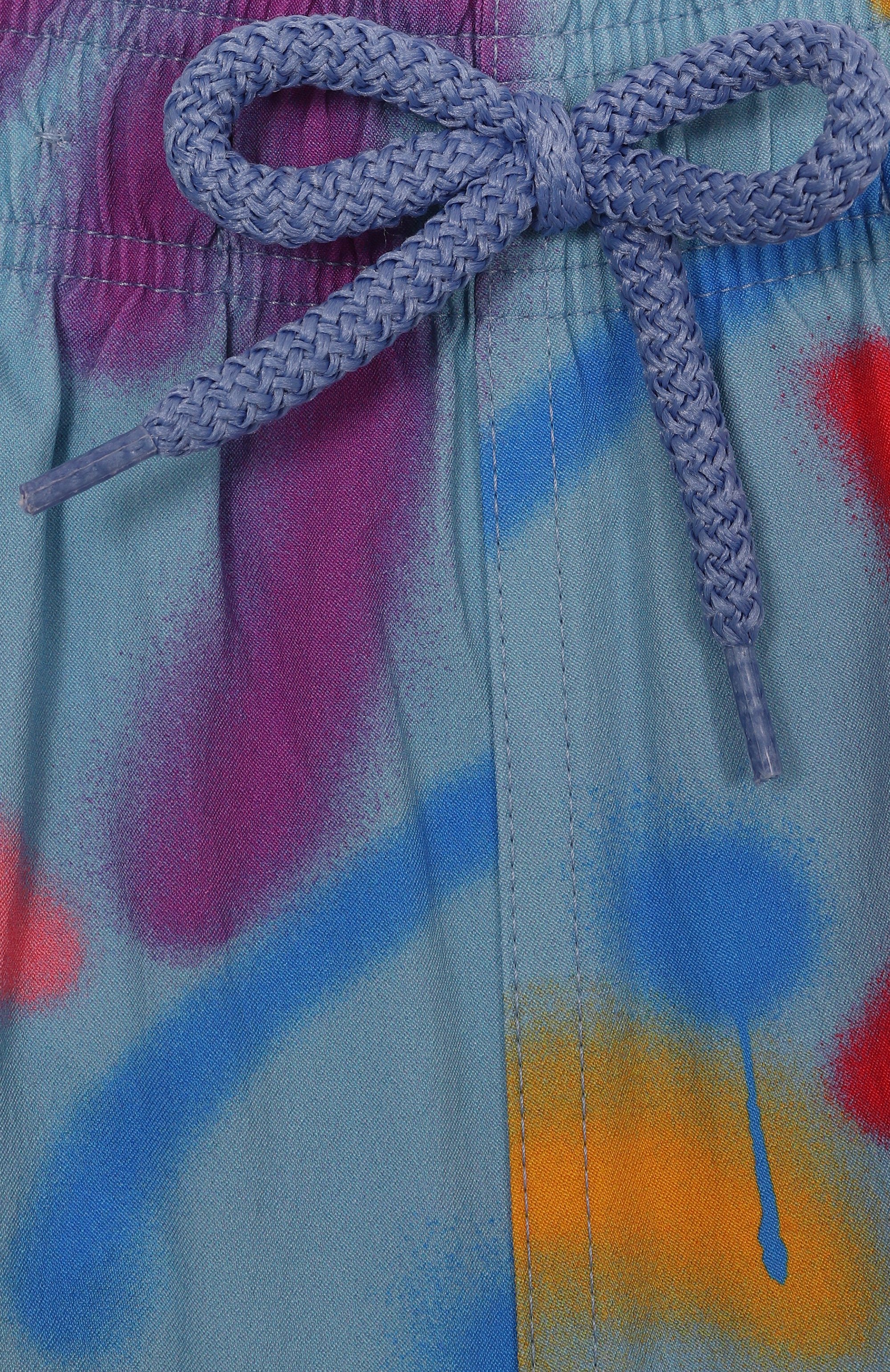 Плавки-шорты PALM ANGELS голубого цвета по цене 16050 руб., арт. JIIZF106-614, фото 3 Плавки-шорты PALM ANGELS, арт. JIIZF106-614, фото 3