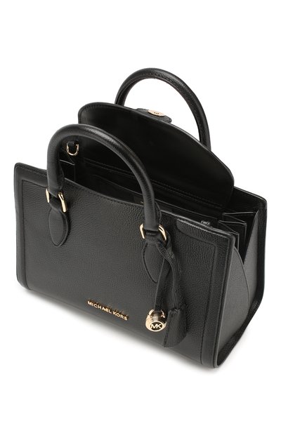 Сумка zoe medium MICHAEL MICHAEL KORS черного цвета по цене 55950 руб., арт. 30F9GZCS2L, фото 4 Сумка zoe medium MICHAEL MICHAEL KORS, арт. 30F9GZCS2L, фото 4
