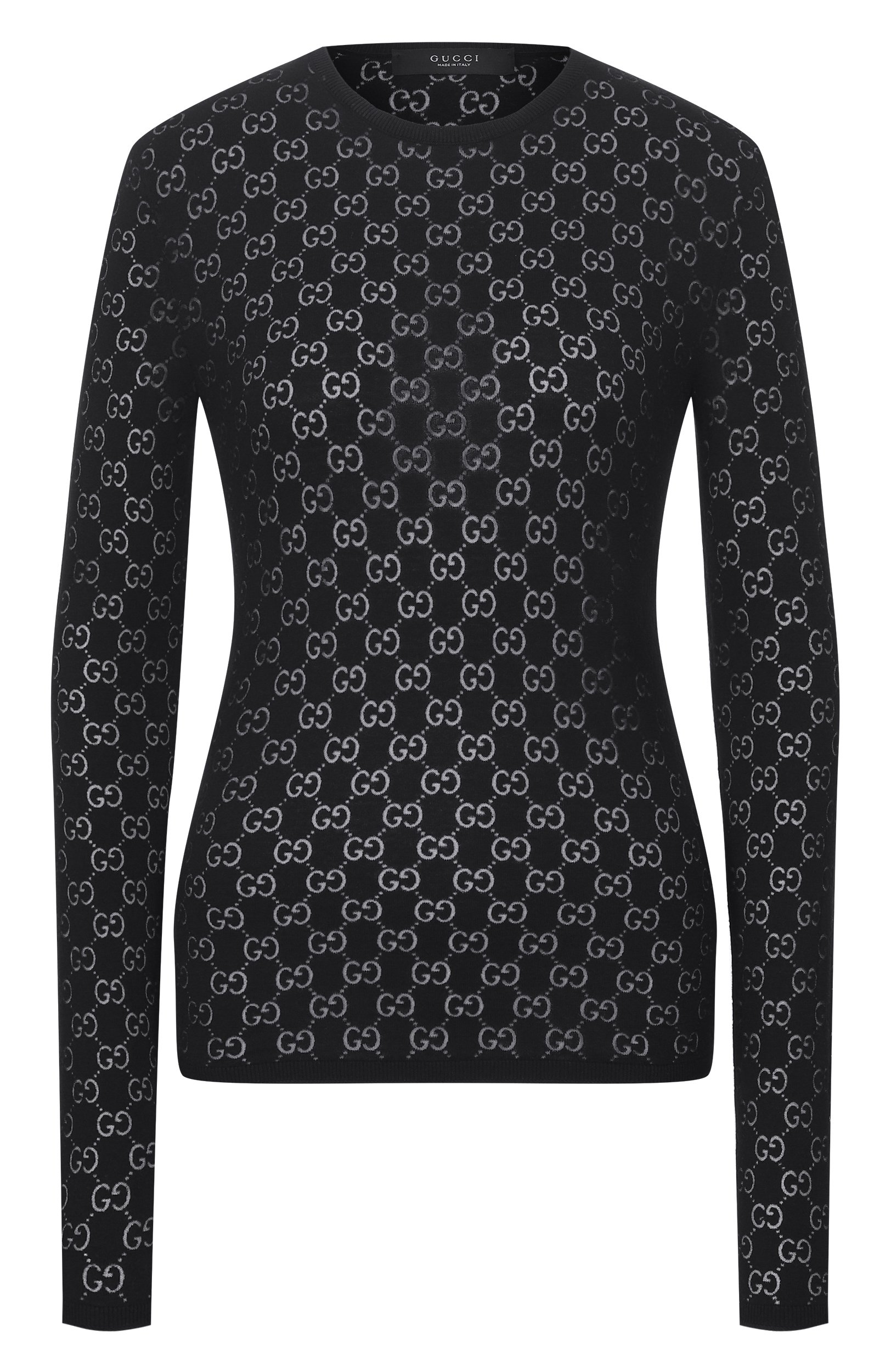 Хлопковый пуловер GUCCI, арт. 872756/XKFMQ, фото 1