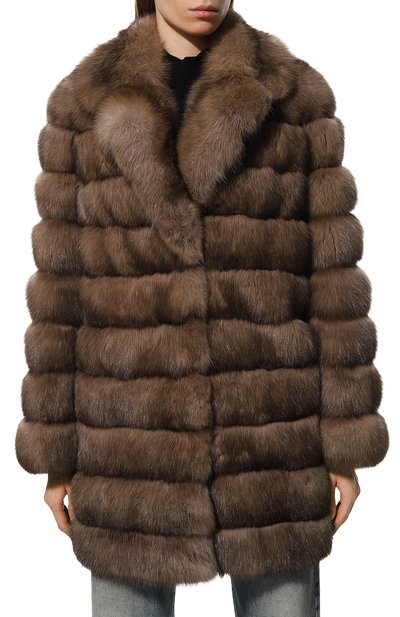 Шуба из меха соболя FURLAND, арт. 0029101910100100011, фото 3