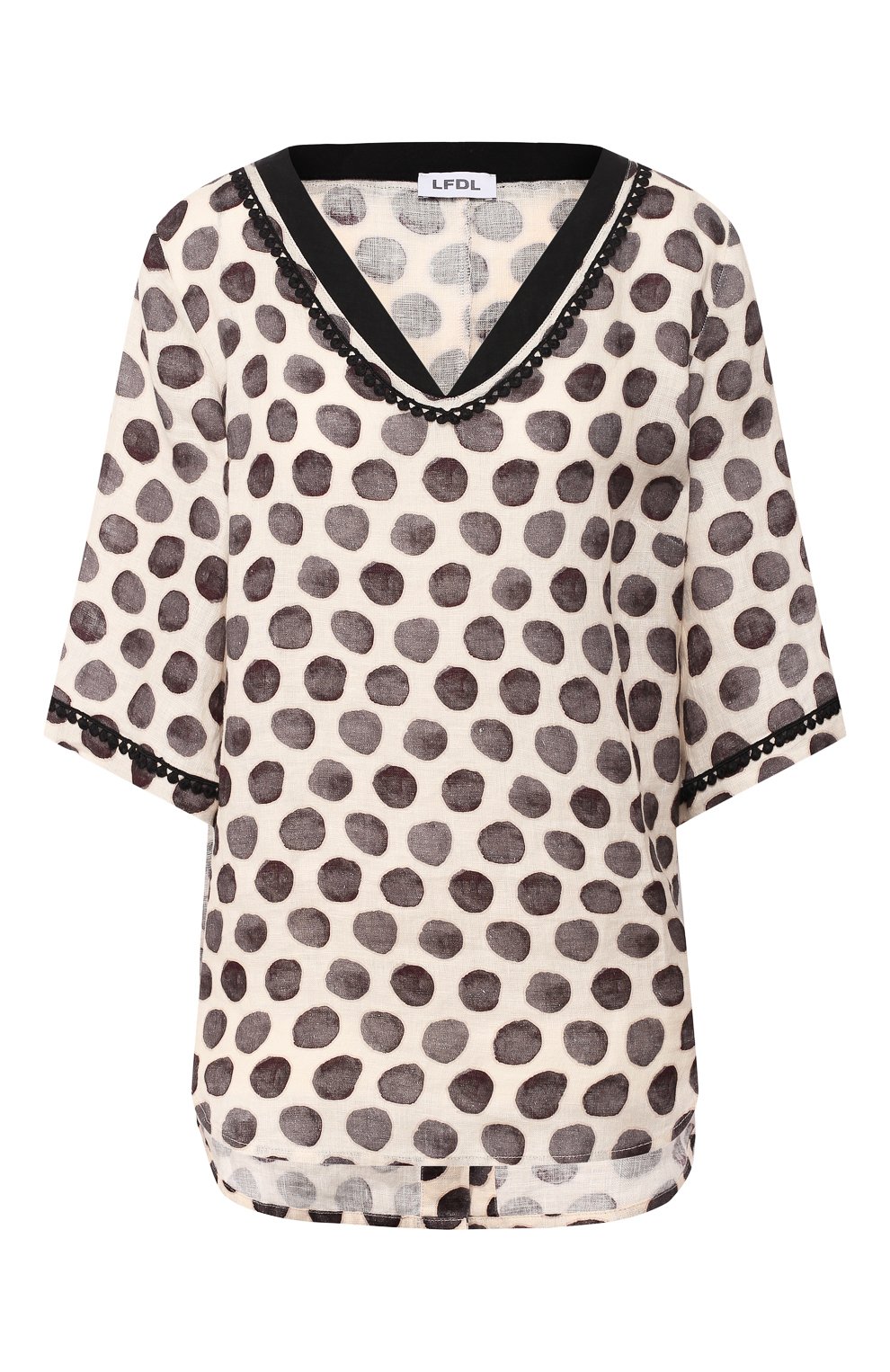 Льняной топ LA FABBRICA DEL LINO, арт. 90506, фото 1