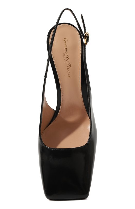 Кожаные туфли Christina 95 Gianvito Rossi G95415.95RIC.NUINER0 Чёрный  G95415.95RIC.NUINER0 Фото 6