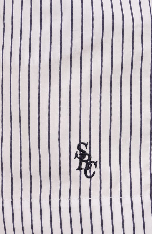 Хлопковые шорты Sporty and Rich SH012606302ST02 Белый  SH012606302ST02 Фото 6
