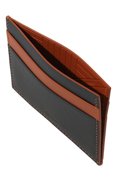 Кожаный футляр для кредитных карт LERME темно-синего цвета по цене 25000 руб., арт. Cardholder Mod.1, фото 3 Кожаный футляр для кредитных карт LERME, арт. Cardholder Mod.1, фото 3