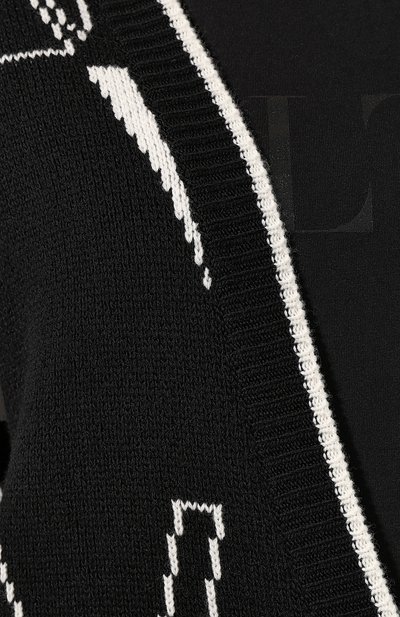 Кардиган из смеси шерсти и кашемира VALENTINO, арт. TB3KAA1157K, фото 5