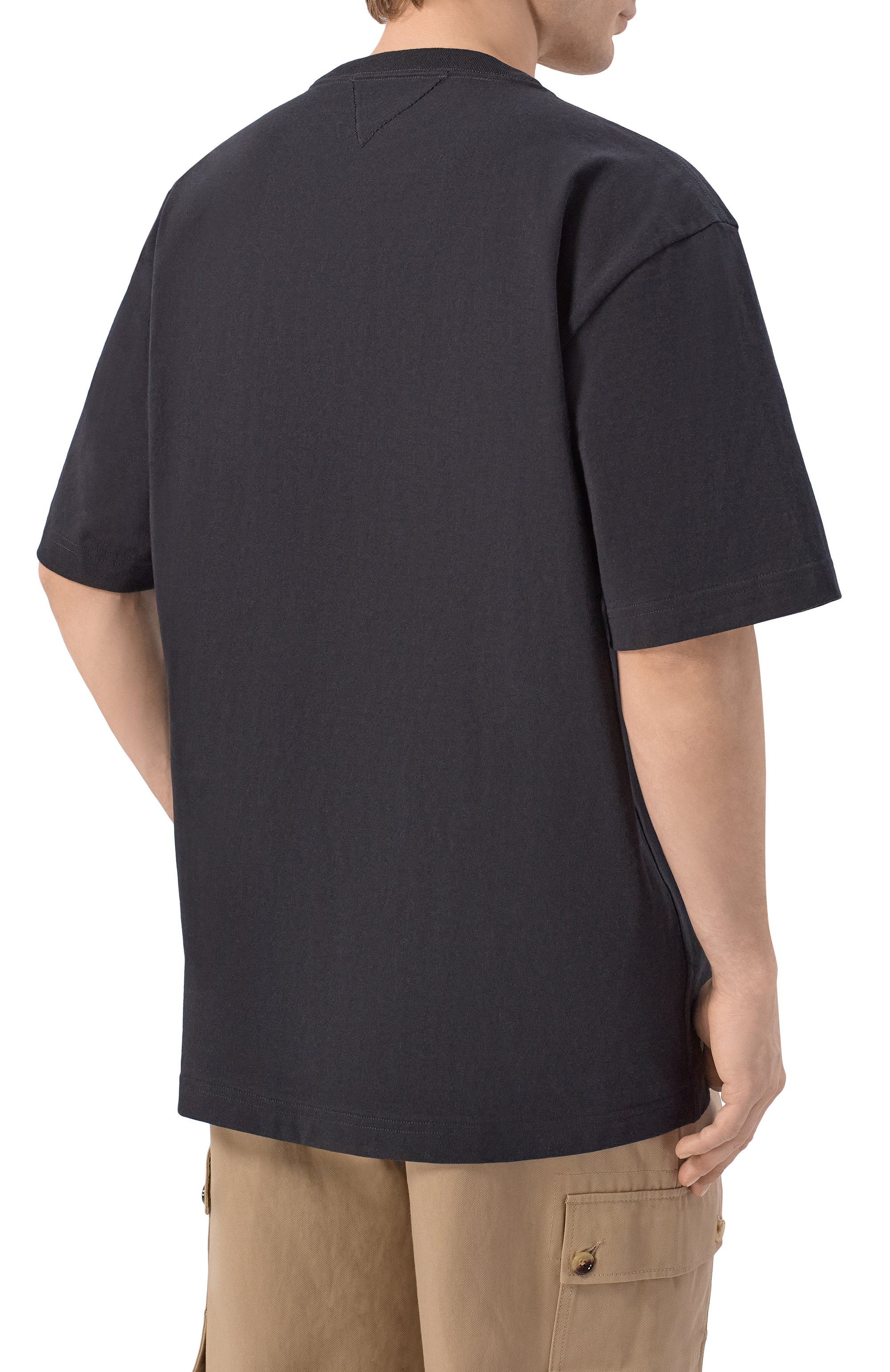 Хлопковая футболка BOTTEGA VENETA, арт. 864789/V6F40, фото 4