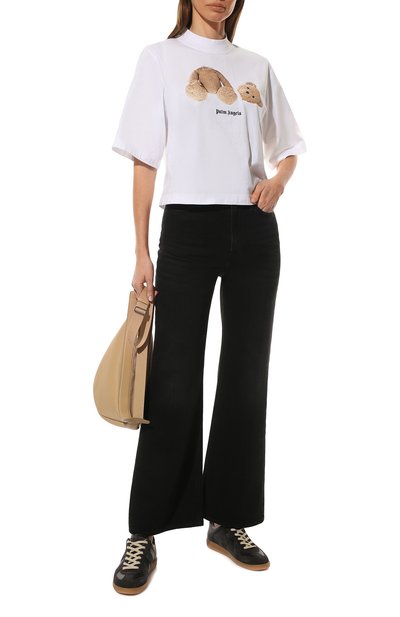 Хлопковая футболка PALM ANGELS, арт. PWAA020C99JER0010160, фото 2