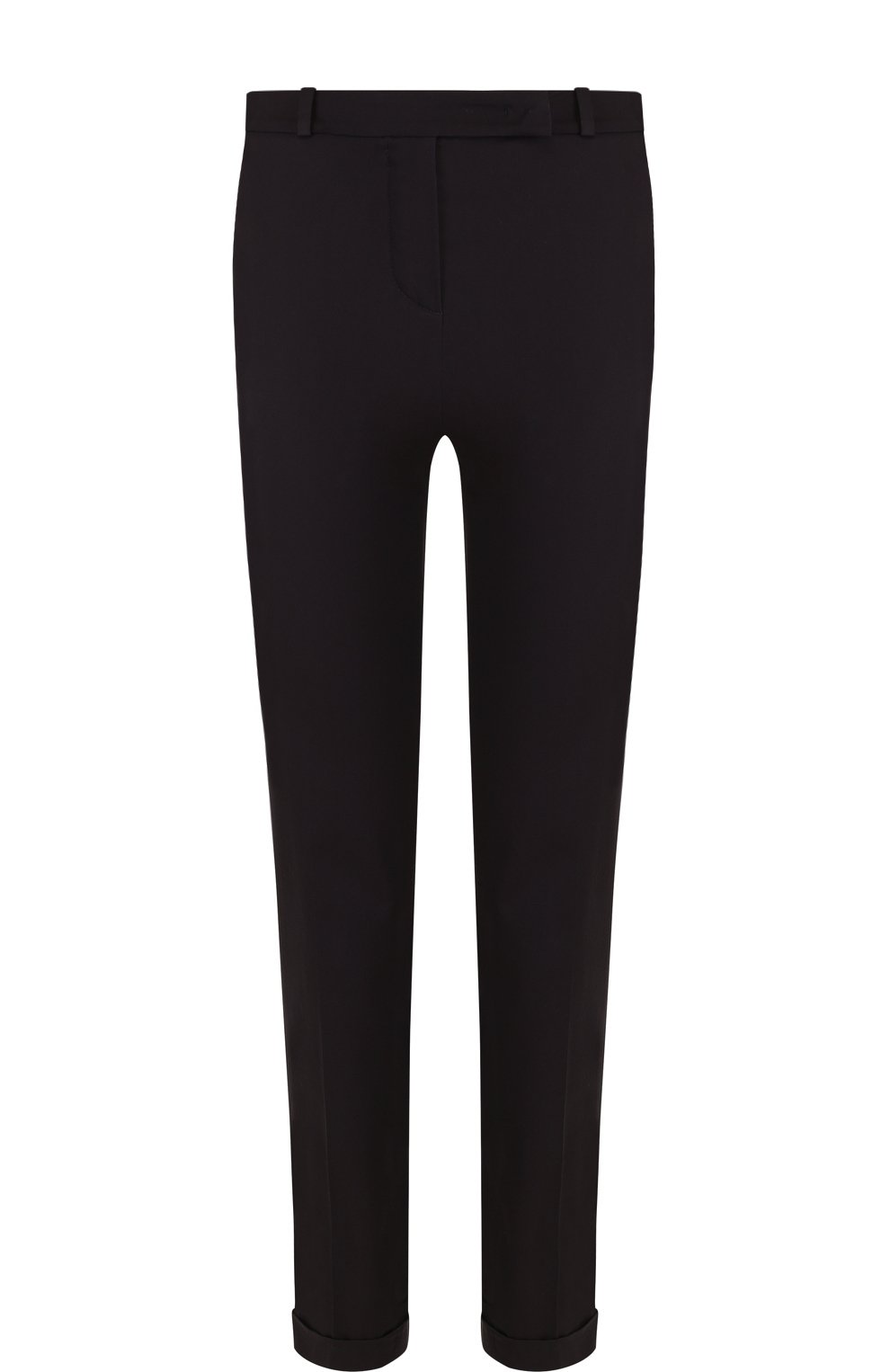 Укороченные однотонные брюки из хлопка LORO PIANA, арт. FAI1447, фото 1