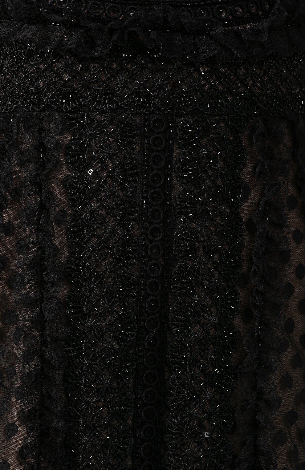 Платье ZUHAIR MURAD черного цвета по цене 451500 руб., арт. DRS19341/LMIX002, фото 5 Платье ZUHAIR MURAD, арт. DRS19341/LMIX002, фото 5
