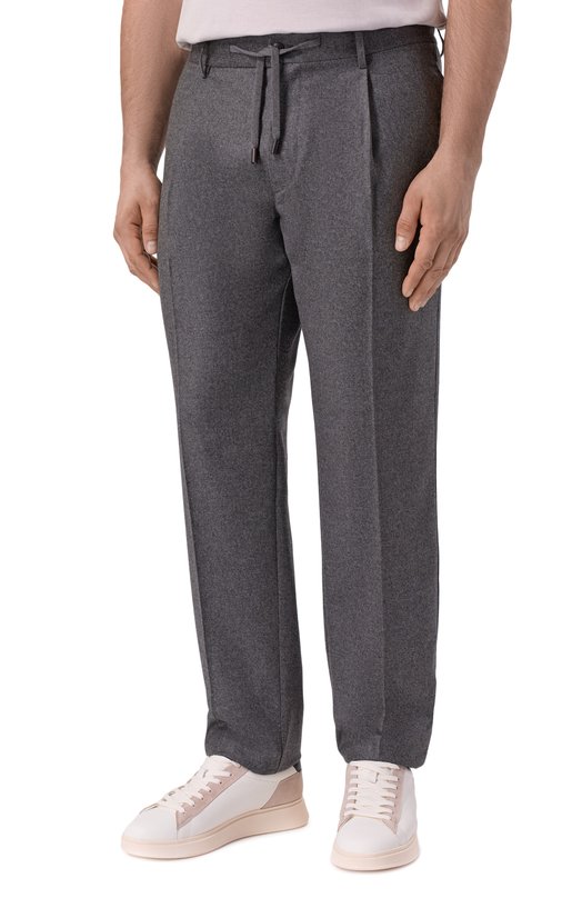 Шерстяные брюки Capobianco 19M808.FA00./58 Серый  19M808.FA00./58 Фото 3