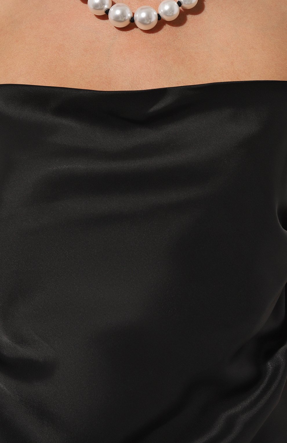 Платье NANUSHKA черного цвета по цене 68100 руб., арт. NW24CRDR04799, фото 5 Платье NANUSHKA, арт. NW24CRDR04799, фото 5