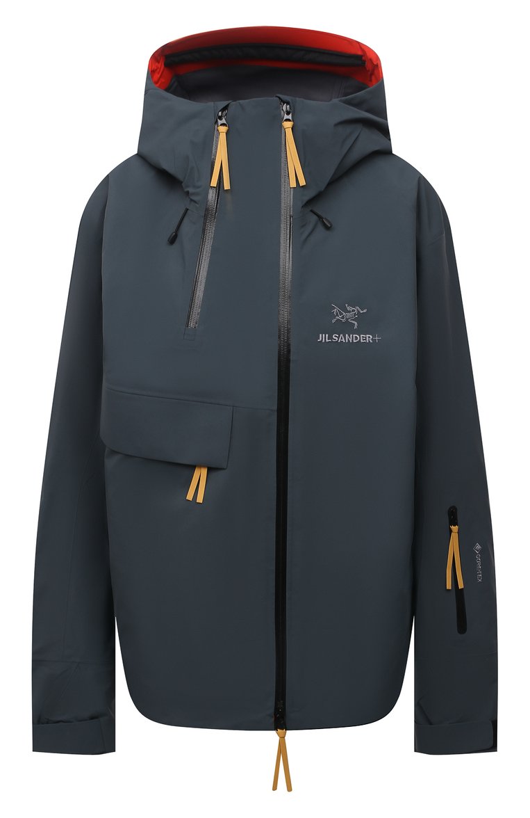 Женская темно-зеленая куртка с капюшоном arc'teryx x jil
