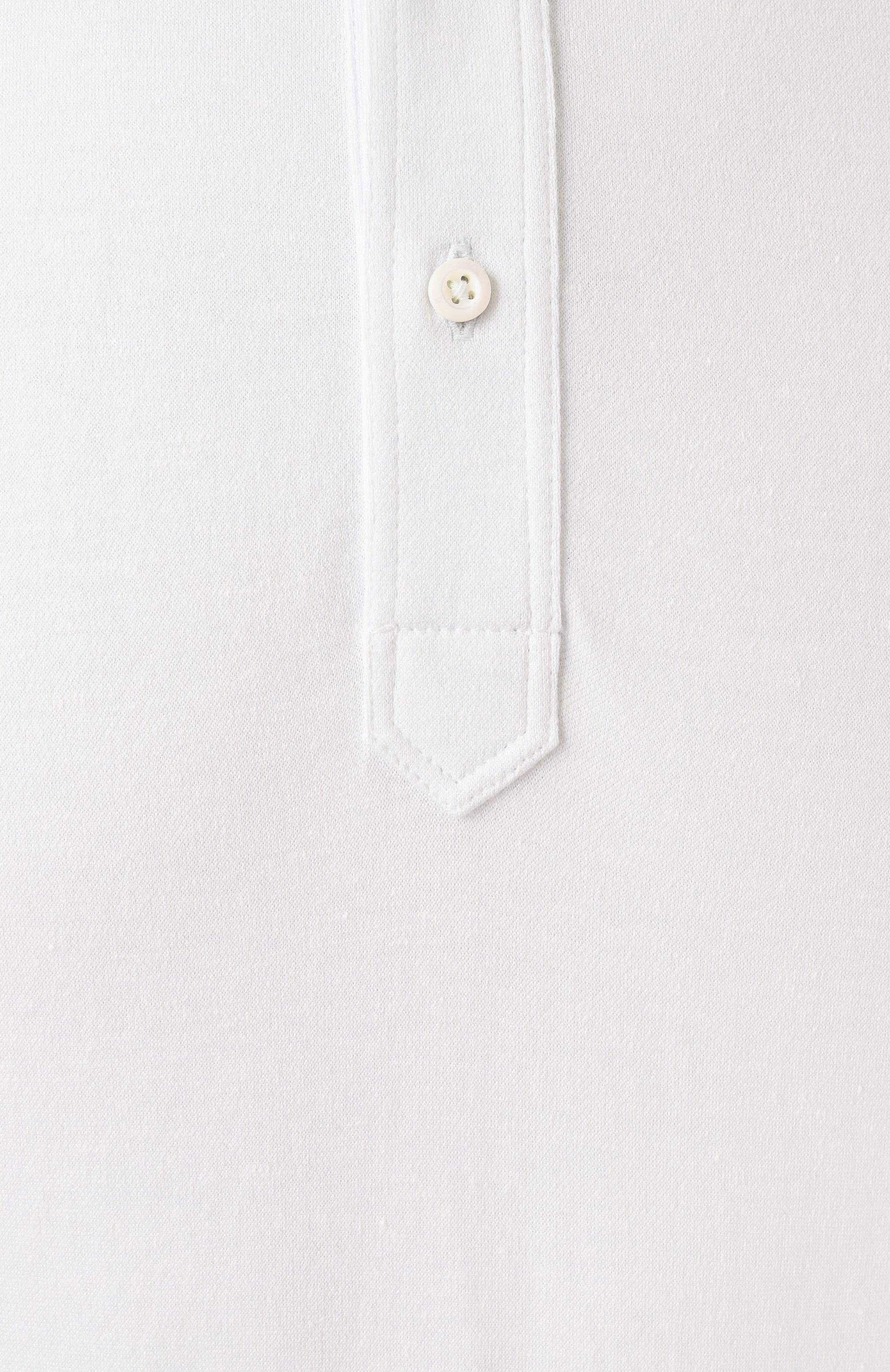 Поло из хлопка и льна BRUNELLO CUCINELLI, арт. MW8623936, фото 6