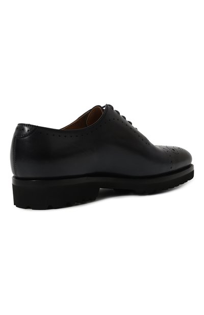 Кожаные оксфорды KITON, арт. USSA090N0010012, фото 5