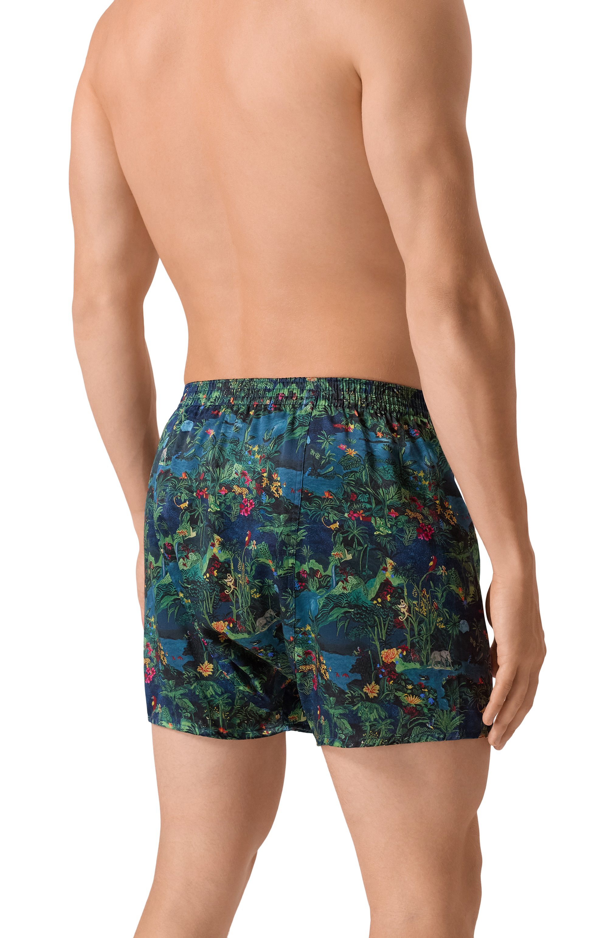 Шелковые боксеры DEREK ROSE, арт. 6030/BRIN121, фото 3