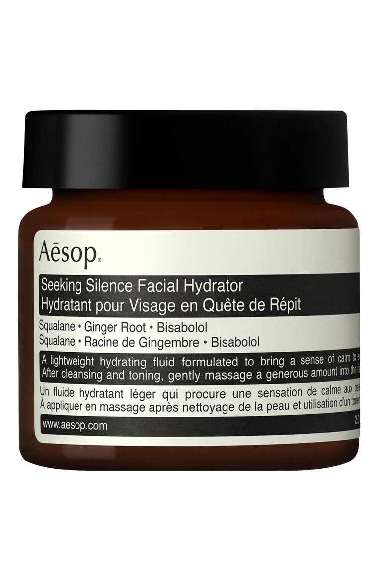 Крем для лица seeking silence (60ml) AESOP бесцветного цвета, арт. ASK64 | Фото 1 (Статус проверки: Проверена категория; Региональные ограничения белый список (Axapta Mercury): RU, Не проставлено; Тип продукта: Кремы; Назначение: Для лица; Нос: Не проставлено; Косметика кросс-кт: Уход У)