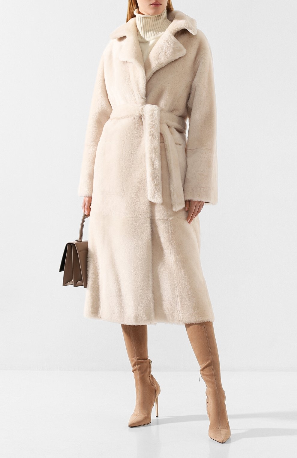 Замшевые ботфорты brisa 100 JIMMY CHOO, арт. BRISA 100/SSU, фото 2