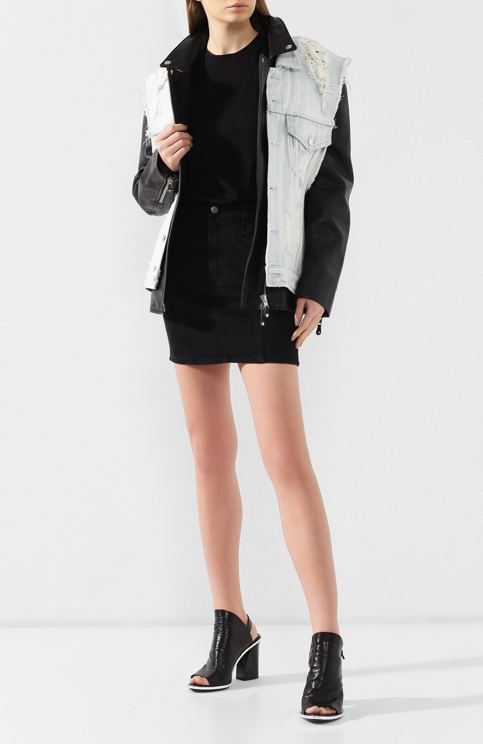 Кожаная куртка ALEXANDER WANG, арт. 1W493048E5, фото 2