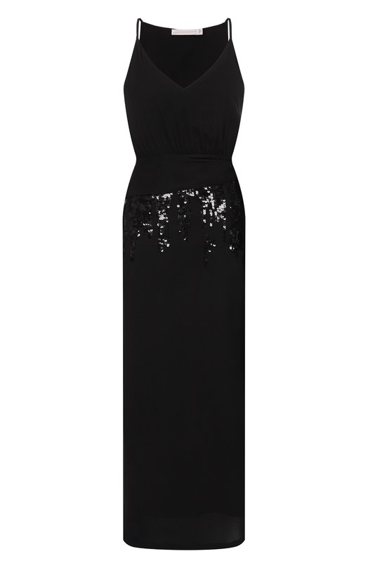 

Шелковое платье Victoria Beckham, Чёрный