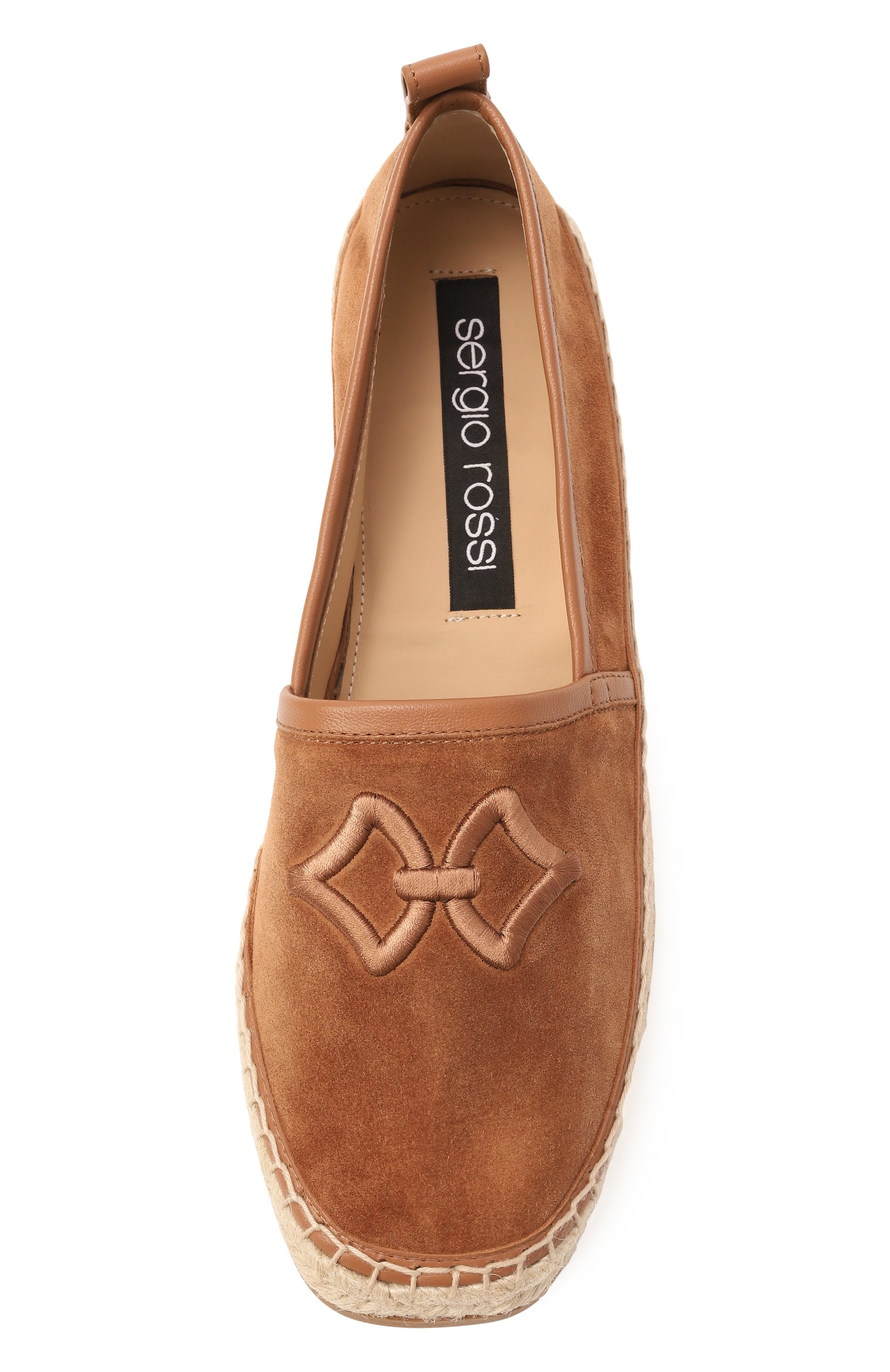 Замшевые эспадрильи sr sea scale embroidery SERGIO ROSSI, арт. B11760/MAF442, фото 6