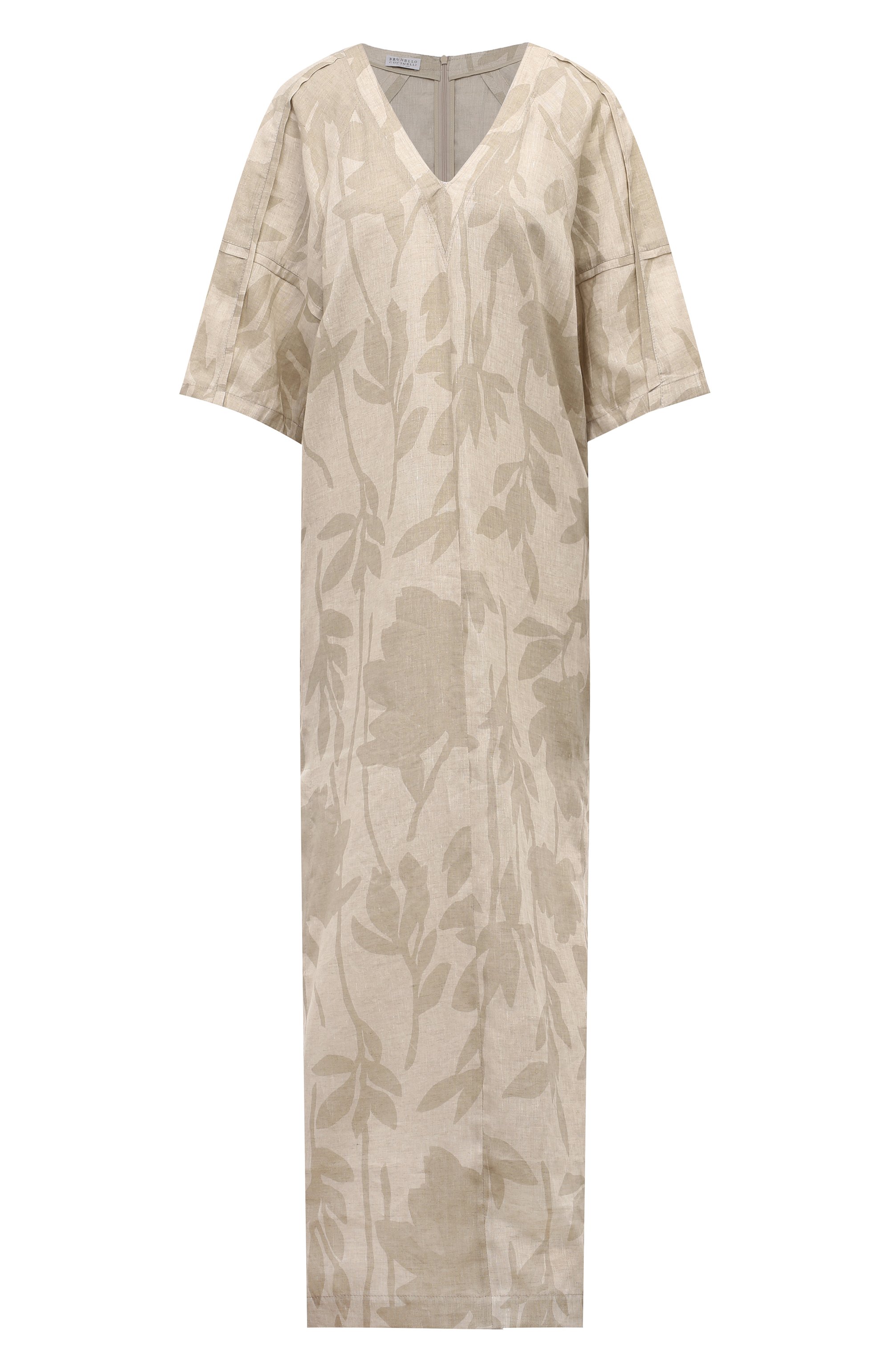 Льняное платье BRUNELLO CUCINELLI, арт. MB650A5193, фото 1