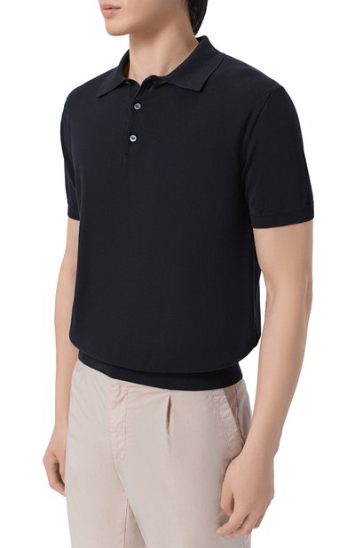 Хлопковое поло CANALI, арт. C0127/MK02459, фото 3