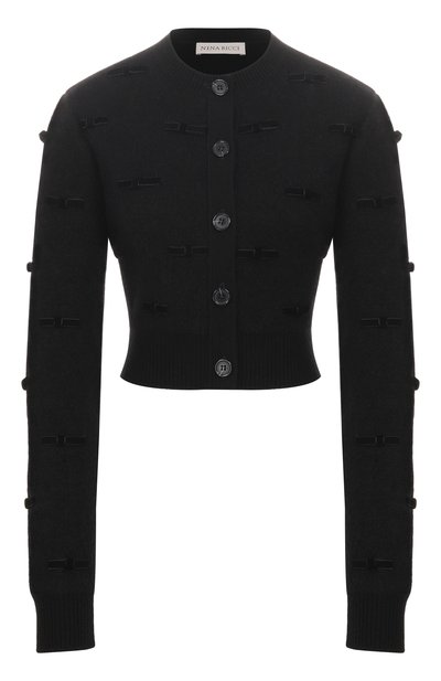 Женский шерстяной кардиган NINA RICCI, арт. 25AMCR007/ML0585