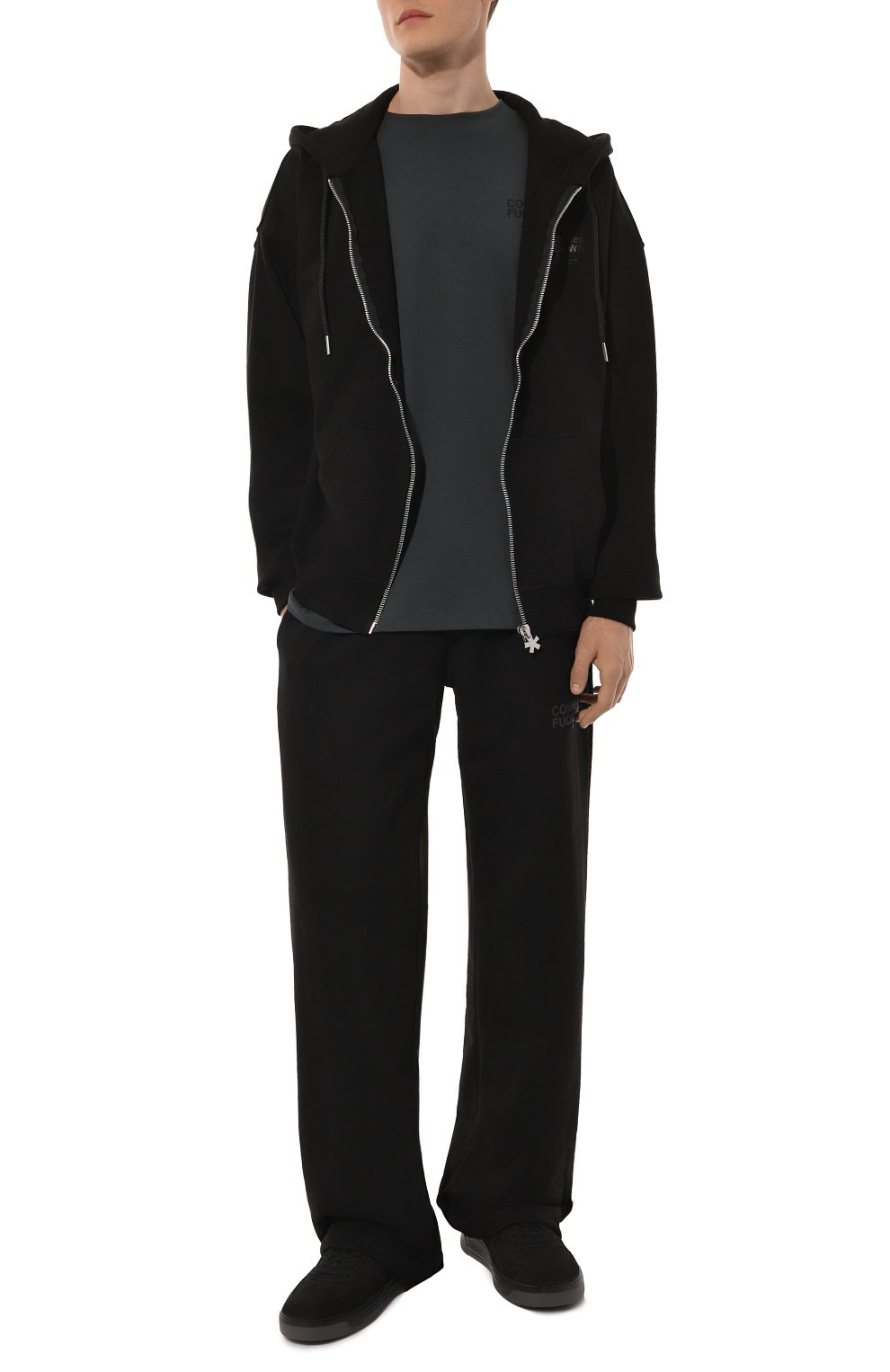 Хлопковая футболка COMME DES FUCKDOWN, арт. CFABM01327, фото 2