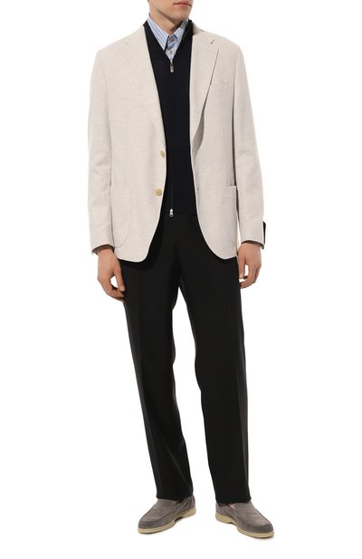 Замшевые лоферы MILLE 885, арт. GLASG0W/PEACH, фото 2