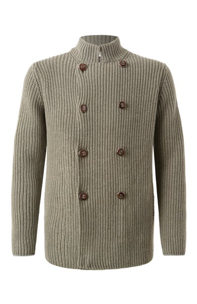 Мужской кардиган из шерсти и кашемира BRUNELLO CUCINELLI, арт. M3655501