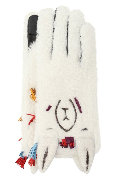 Женские комбинированные перчатки AGNELLE, арт. LAMA/S