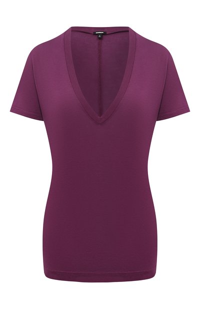 Футболка из смеси вискозы и хлопка MONROW, арт. HT218CM, фото 1