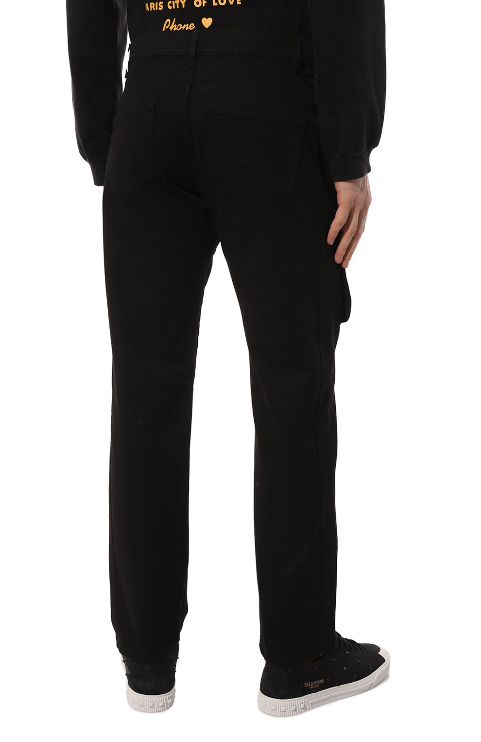 Хлопковые брюки MOSCHINO, арт. J0366/7020, фото 4