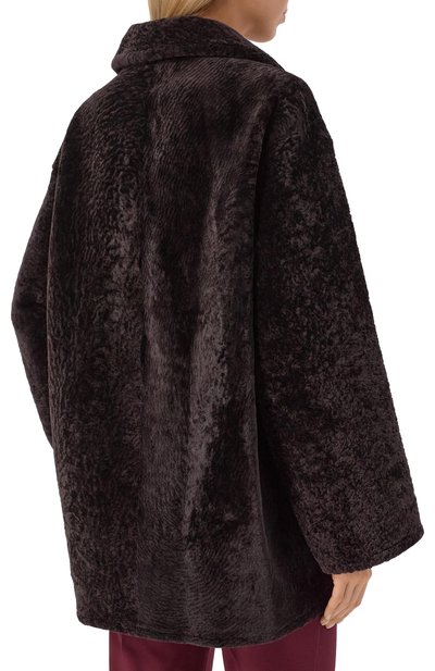 Дубленка из овчины MANZONI24, арт. 25M1213-S23N, фото 4