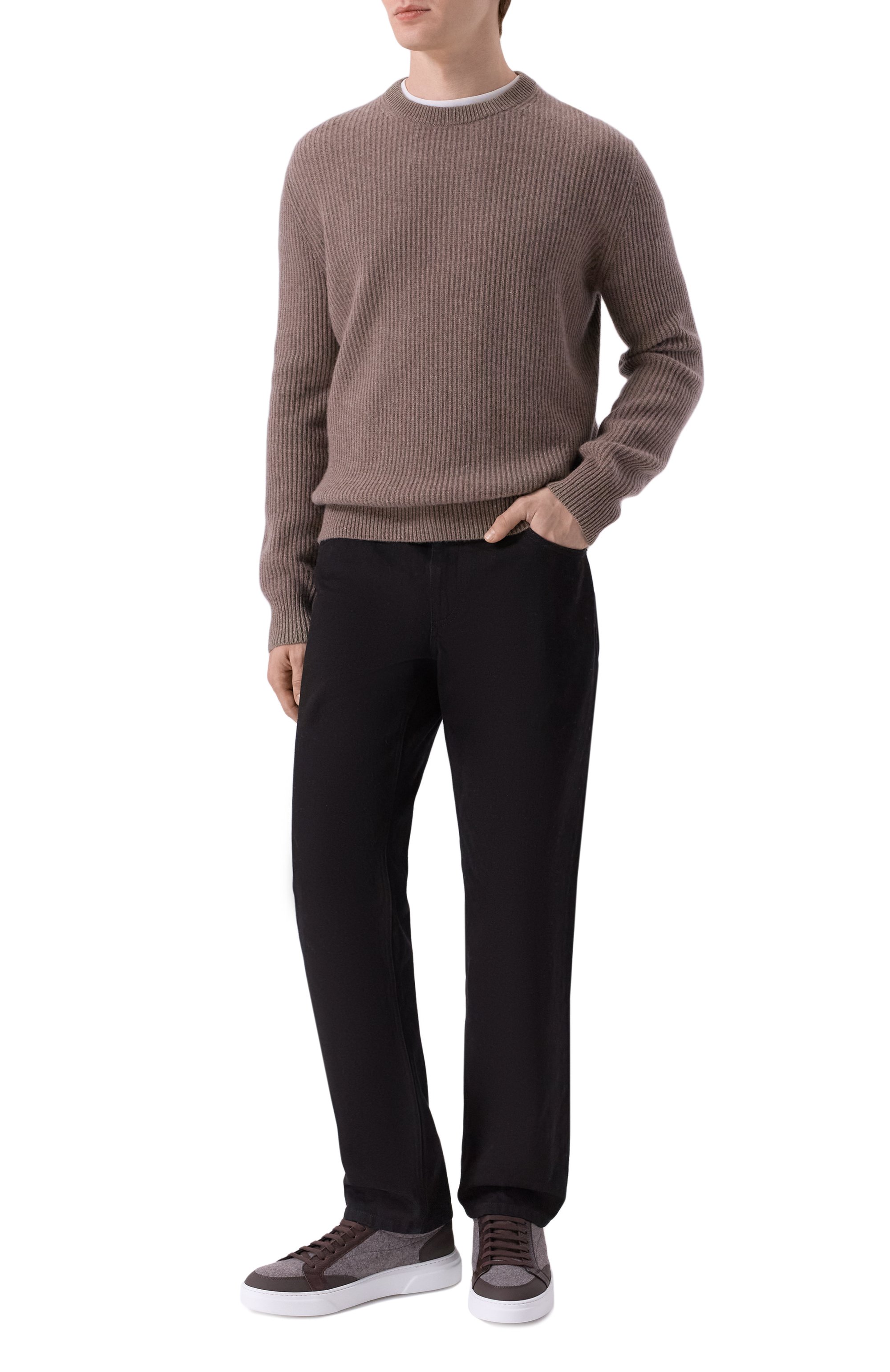 Кашемировый джемпер 12 STOREEZ, арт. 135239, фото 2