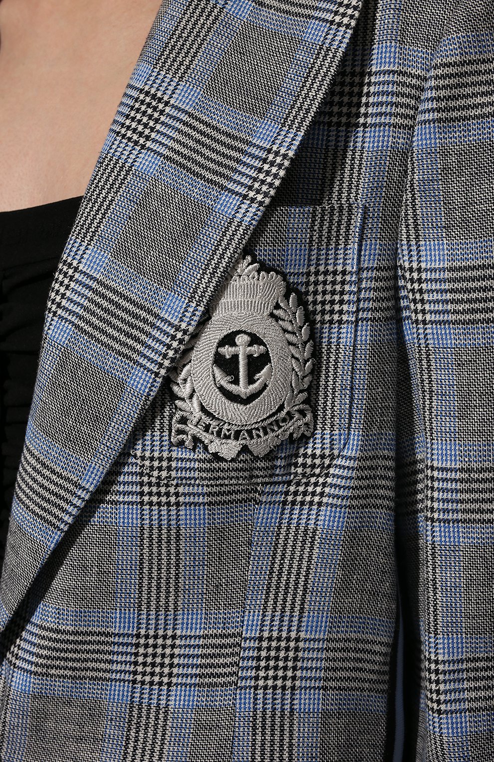 Жакет из вискозы и льна ERMANNO FIRENZE, арт. D40EI 001E39, фото 5