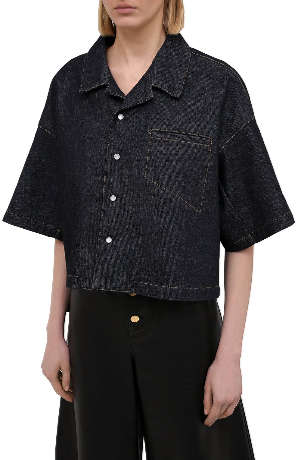 Джинсовая рубашка BOTTEGA VENETA, арт. 647861/V08Y0, фото 3