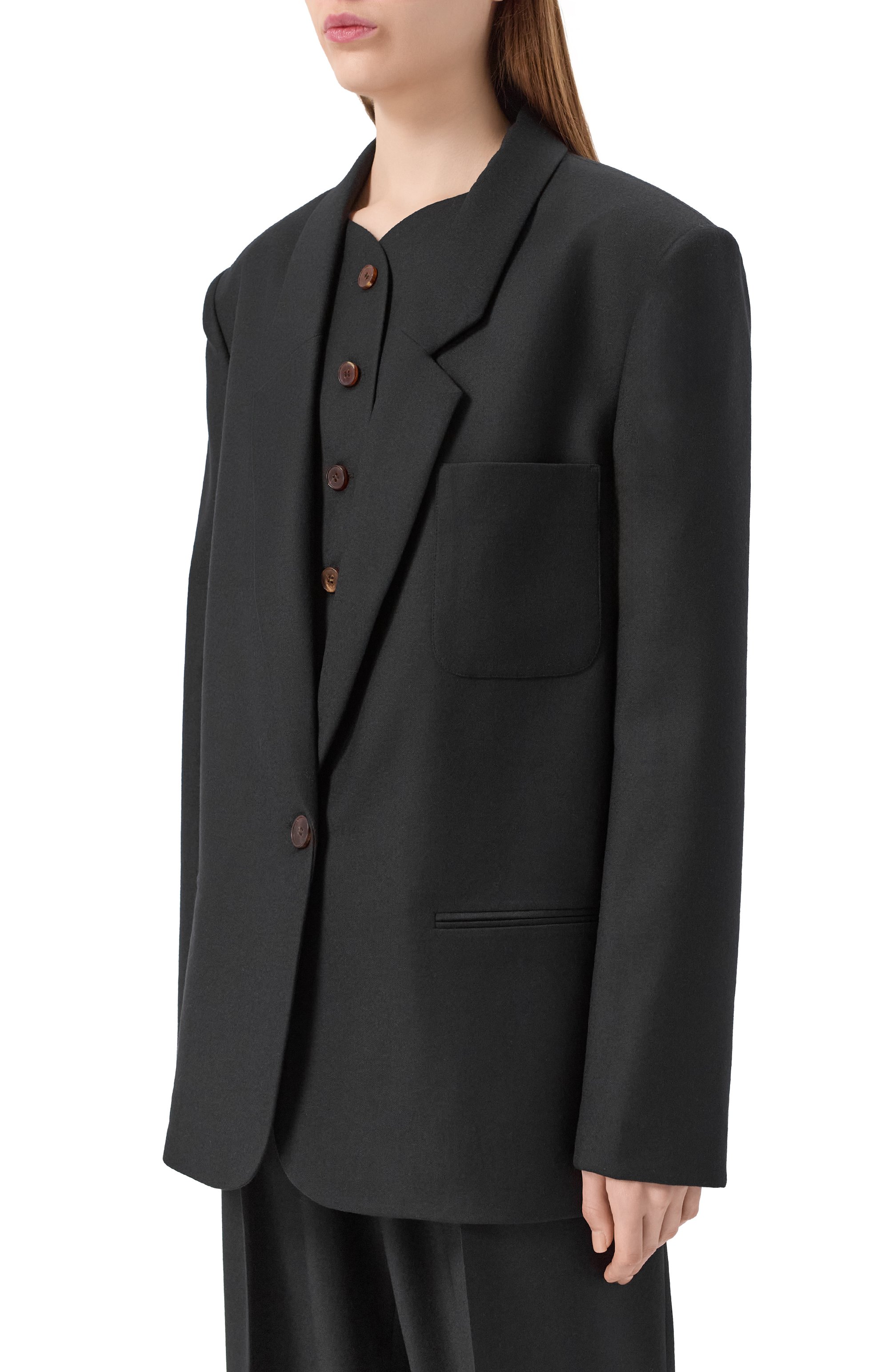 Жакет из кашемира и шелка LESYANEBO, арт. LN02H-415_MAE, фото 3