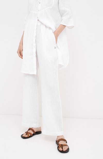 Льняные брюки LA FABBRICA DEL LINO, арт. 00105, фото 3