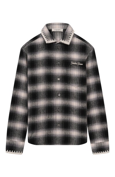 Хлопковая рубашка GOLDEN GOOSE DELUXE BRAND, арт. GKP02480.P002216