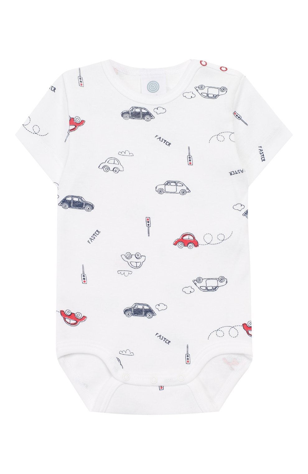 Хлопковое боди SANETTA, арт. 322609, фото 1