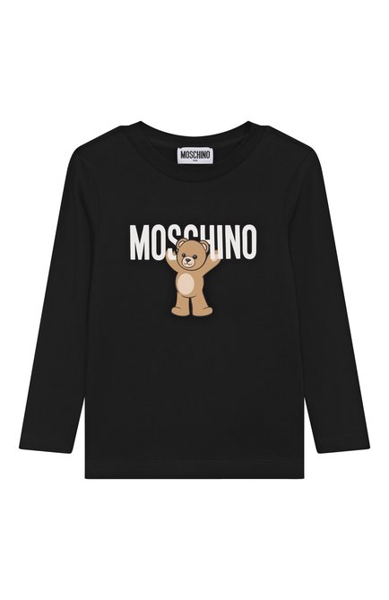 Хлопковый лонгслив MOSCHINO, арт. HT000J/LAA10/4-8