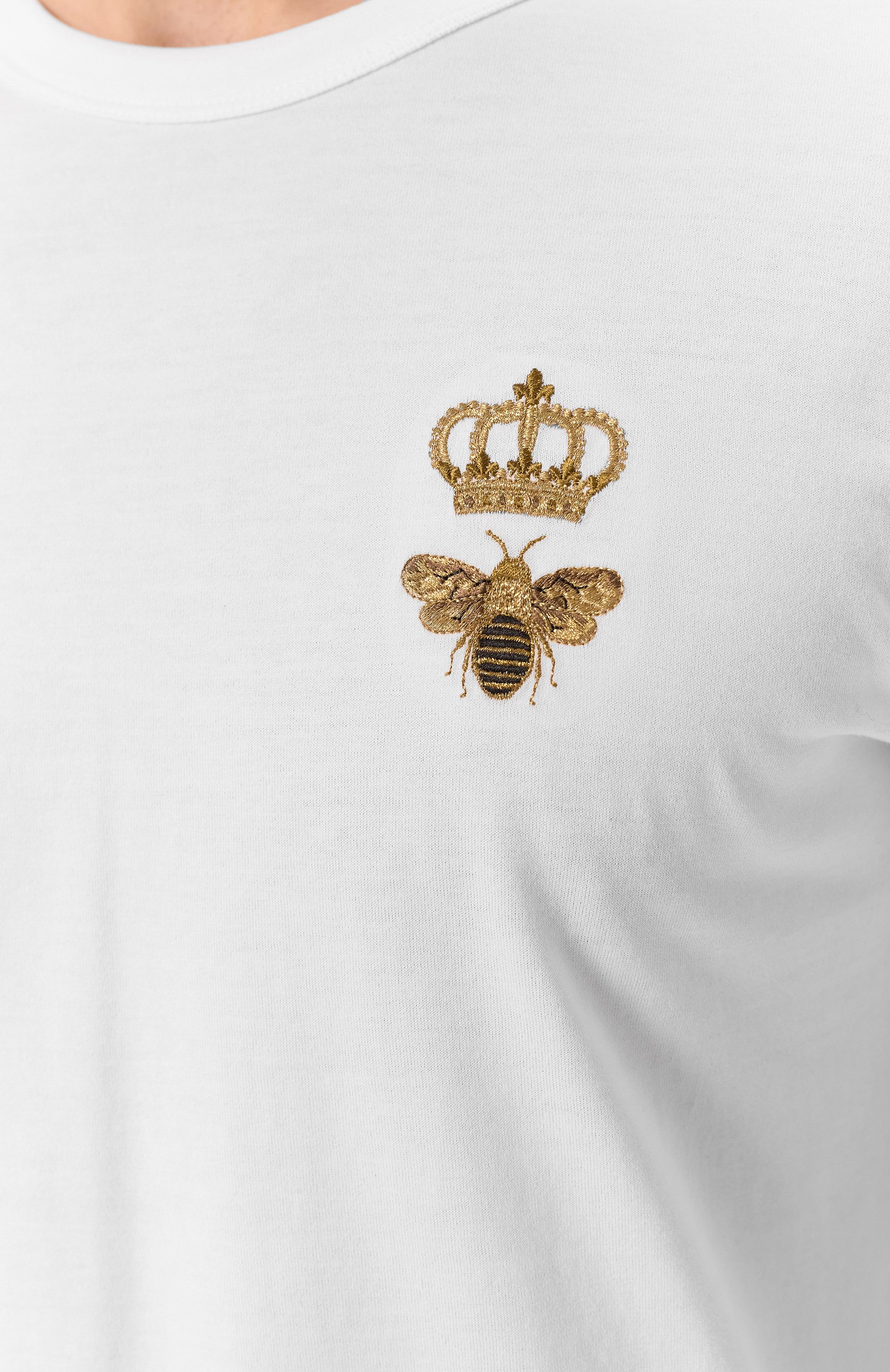 Хлопковая футболка DOLCE & GABBANA, арт. G8PV1Z/G7WUQ, фото 5