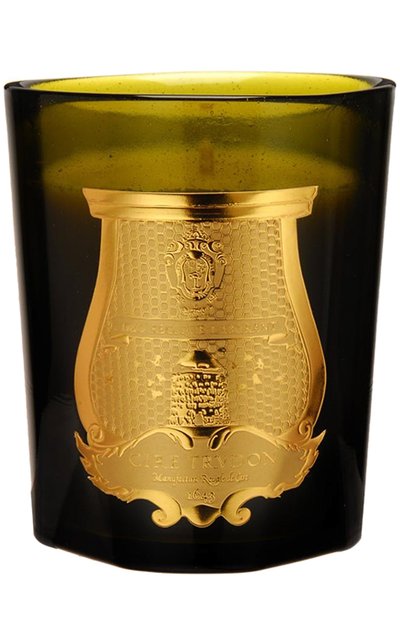 Свеча с камеей ампир, черная CIRE TRUDON, арт. 4627083340432
